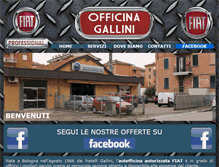 Tablet Screenshot of officinagallini.com